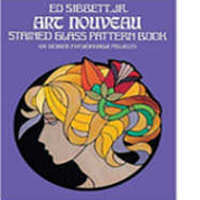 Art Nouveau Stained Glass Pattern Book - Stained Glass Express 