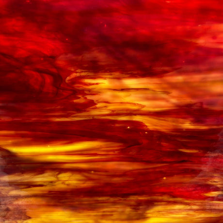 Artisan Red, Yellow, White - Stained Glass Express 