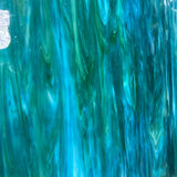 Turquoise, Green, White, Purple Mottle