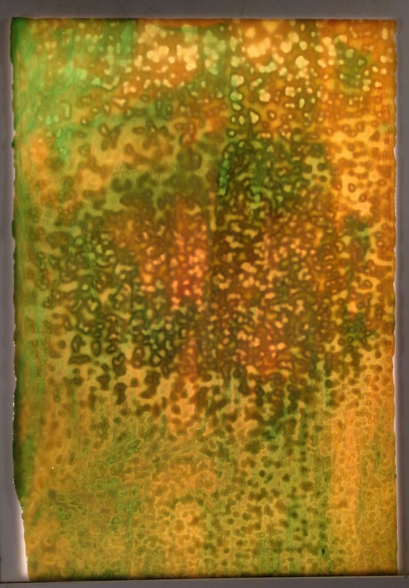 Autumn GOLD& SIL YEL GR - Stained Glass Express 