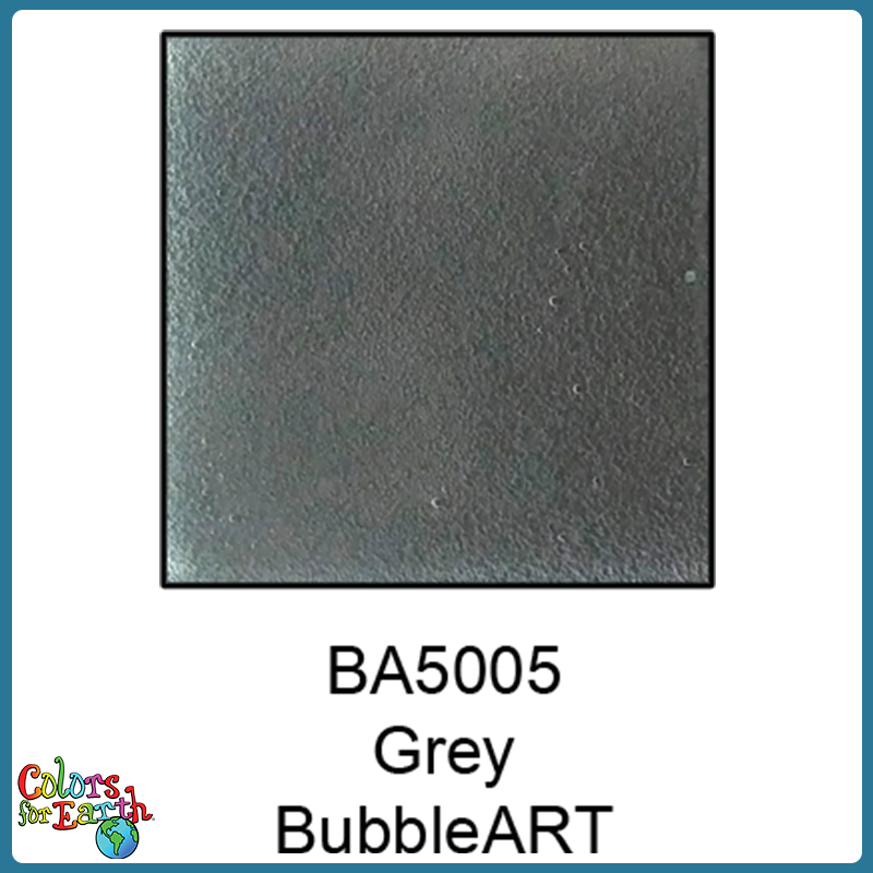 Colors For Earth Grey BubbleART Enamel Glass Paint
