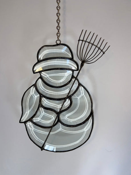BEVEL SNOWMAN - Stained Glass Express 