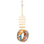 Art Glass Birdfeeder Multi Color