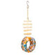 Art Glass Birdfeeder Multi Color