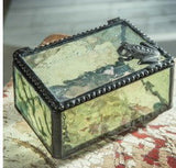 BOX, 2X3 GREEN BLK PATINA - Stained Glass Express 