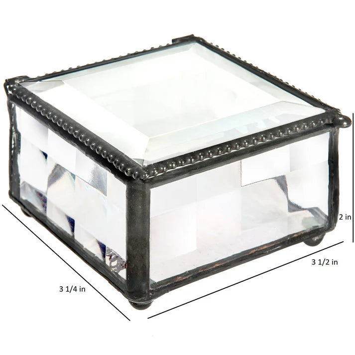 BOX, 3X3 CLEAR GLASS BLOCKS