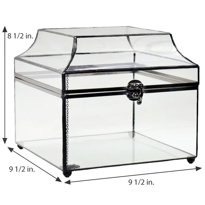 BOX, CLEAR DISPLAY CASE