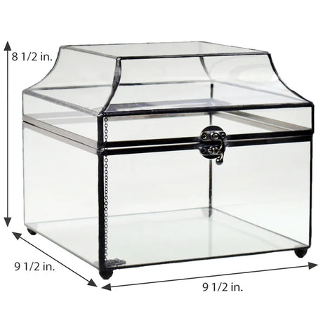 BOX, CLEAR DISPLAY CASE