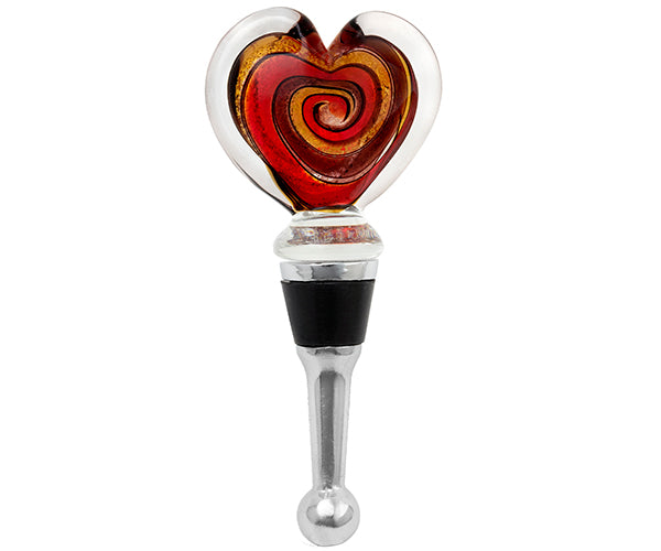 Bottle Stopper  Verona Heart
