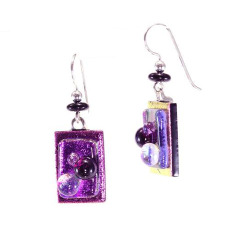 Earring Fused Textured