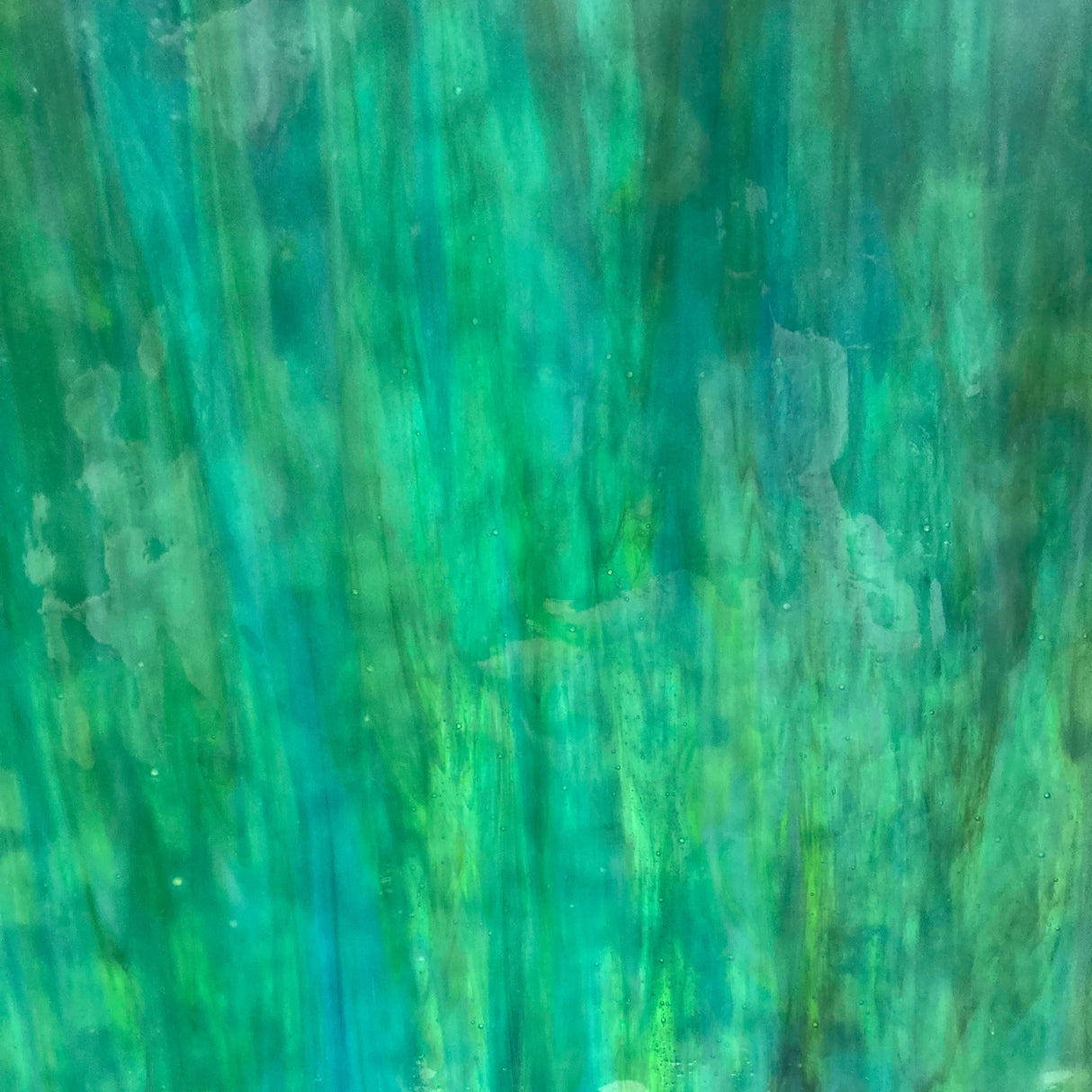 Turquoise, Green, White, Purple Mottle