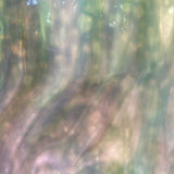 Backlit Lav, Grn & Dk Grn Mottled Tiffany Reprod