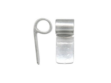 Bail Tube Small Sterling Silver LTD - Stained Glass Express 