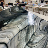 Clear, Black and White Baroque