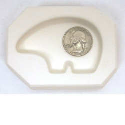 Bear Pate De Verre Casting Mold - Stained Glass Express 