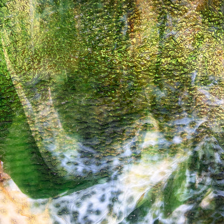 Beige Opal with Dark Green, Brown Granite