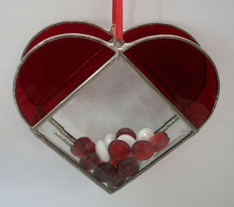Bevel 3 D Heart - Stained Glass Express 