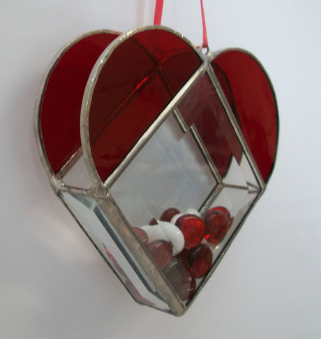 Bevel 3 D Heart - Stained Glass Express 