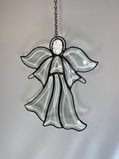 Bevel Angel Evelyn - Stained Glass Express 