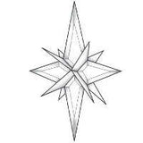 Bevel Cluster 3-D  Kit for Large Star - Stained Glass Express 