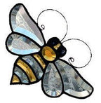 Bevel Cluster Bumble Bee - Stained Glass Express 
