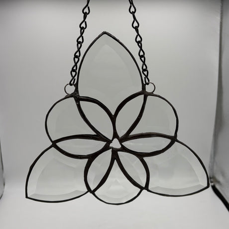 Bevel Cluster Celtic Tri-Circle