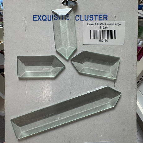 Bevel Cluster Cross Large