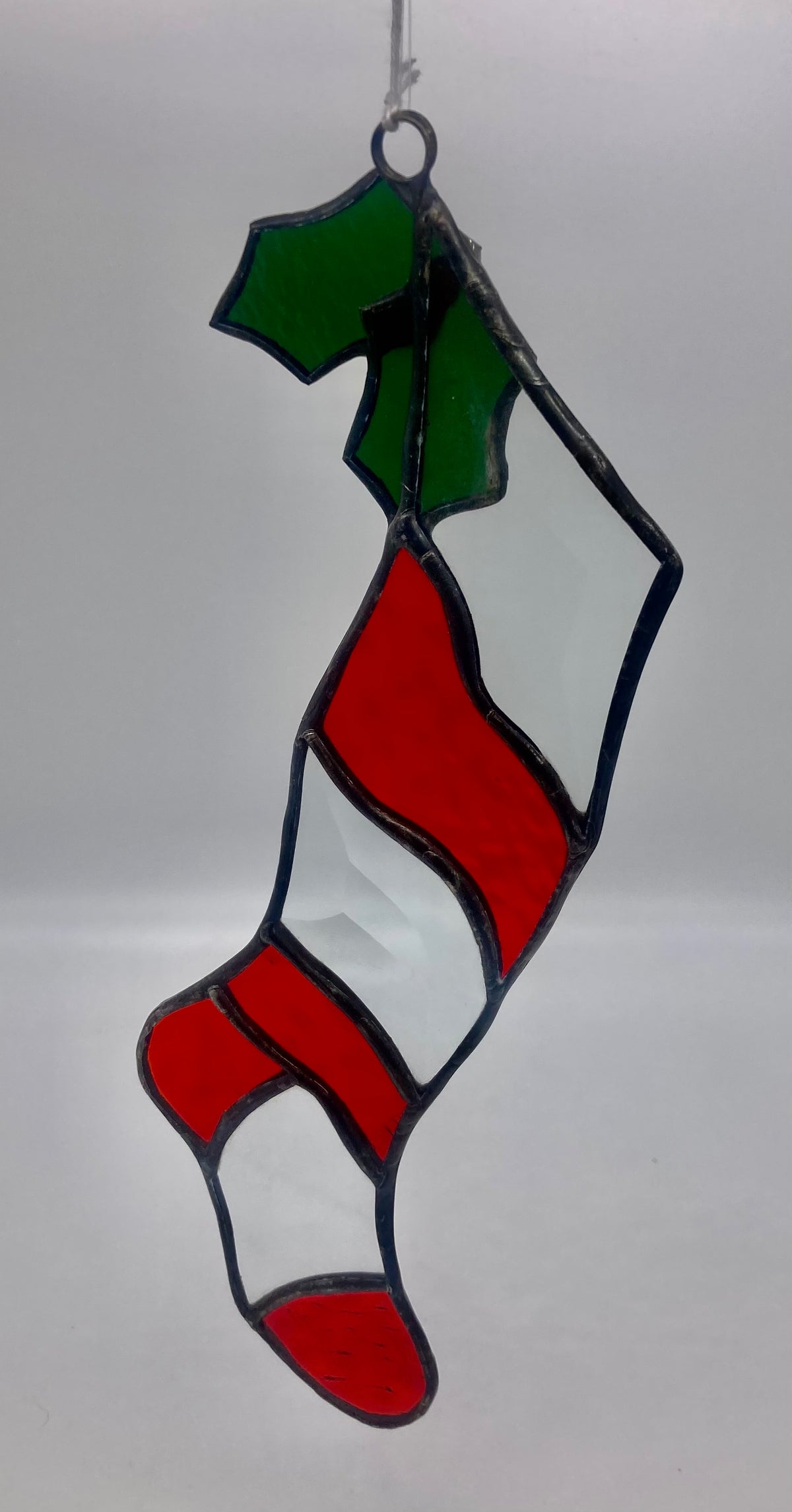Bevel Cluster Long Christmas Stocking