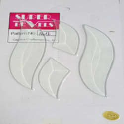 Bevel Cluster Sparkly Swirl - Stained Glass Express 