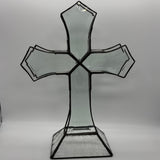 Bevel Cluster Standing Cross 3-D