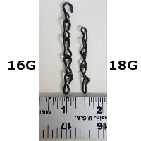 Black Jack Chain 16 Gauge - Stained Glass Express 