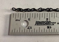 Black Jack Chain 18 Gauge - Stained Glass Express 