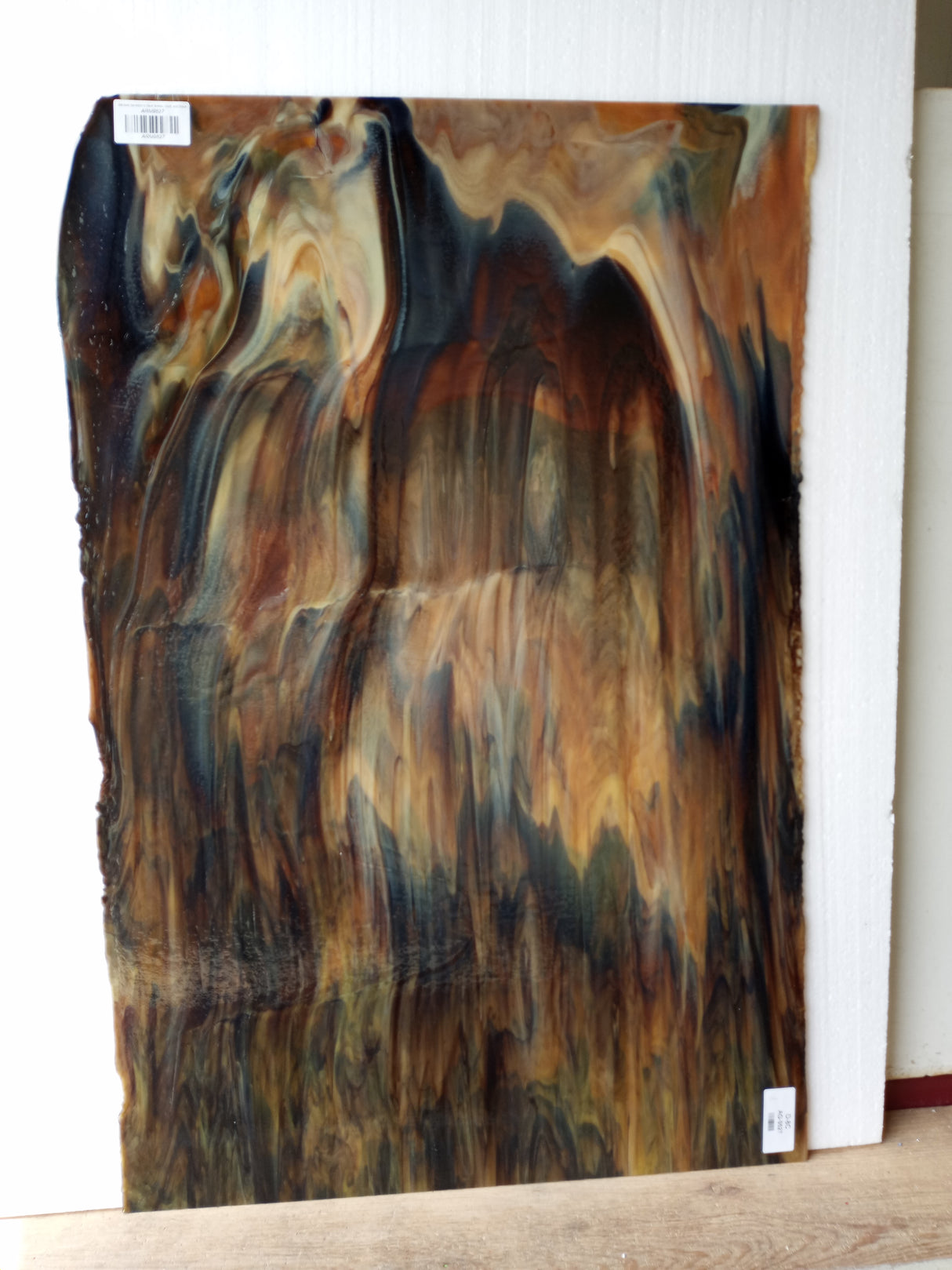 Blackened Sandstorm Dark Amber, Gold, and Black