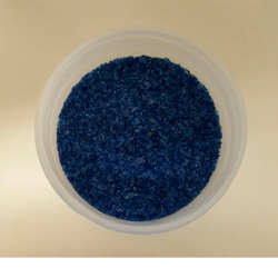 Blue Caramel Fine Frit 33 COE - Stained Glass Express 