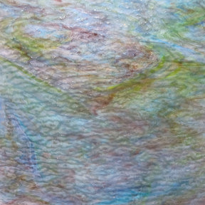 Blue, Green, Purple, White Ripple