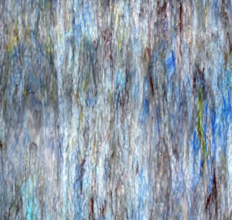 Blue, Green, Purple, White Ripple - Stained Glass Express 