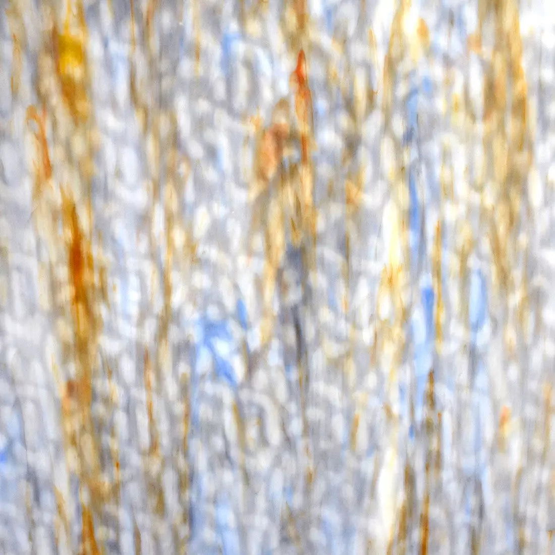 Blue, White, Orange Flemish - Stained Glass Express 