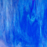 Blue, White Wispy Opal Iridescent