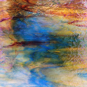 Blue, Yellow, Red, Orange, Pink Iridescent