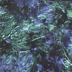Blue and Blue Green Van Gogh Metallic Finish Glass - Stained Glass Express 