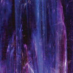 Blue w/ Purple and White Wispy - Stained Glass Express 