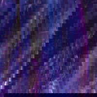 Blue w/ Purple and White Wispy - Stained Glass Express 