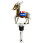 Bottle Stopper Democratic Donkey Wine - Stained Glass Express 