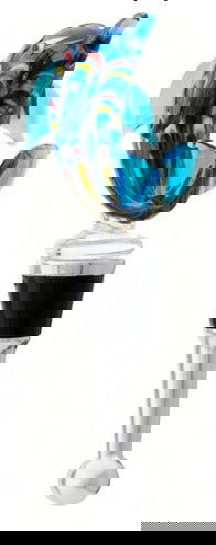 Bottle Stopper Dolphin - Stained Glass Express 