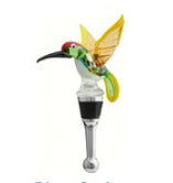 Bottle Stopper Hummingbird - Stained Glass Express 