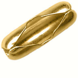 Brass Ball Chain Clasp ltd - Stained Glass Express 