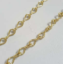 Brass Jack Chain 18 Gauge LTD - Stained Glass Express 