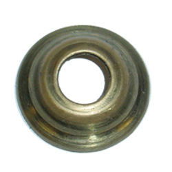 Brass Vase Cap 1 inch - Stained Glass Express 