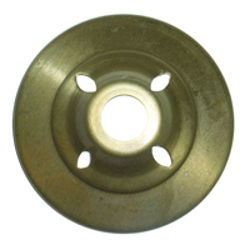 Brass Vented Vase Cap 4.5 inch - Stained Glass Express 