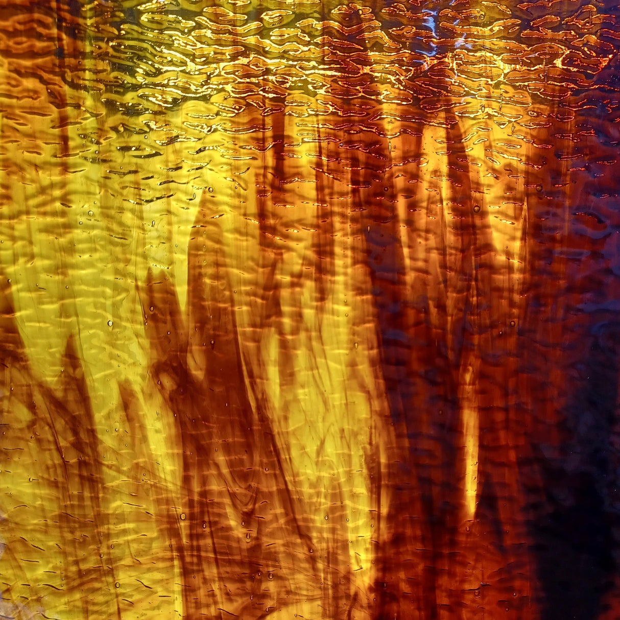 Brown, Amber Streaky Granite